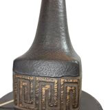 Vintage brutalist floor lamp Aurelia Ceramano from the 1970s.