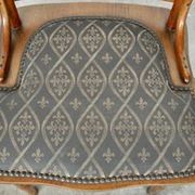 Vintage ash dining chairs, 1920