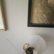 Pair of vintage scroll wall lights
