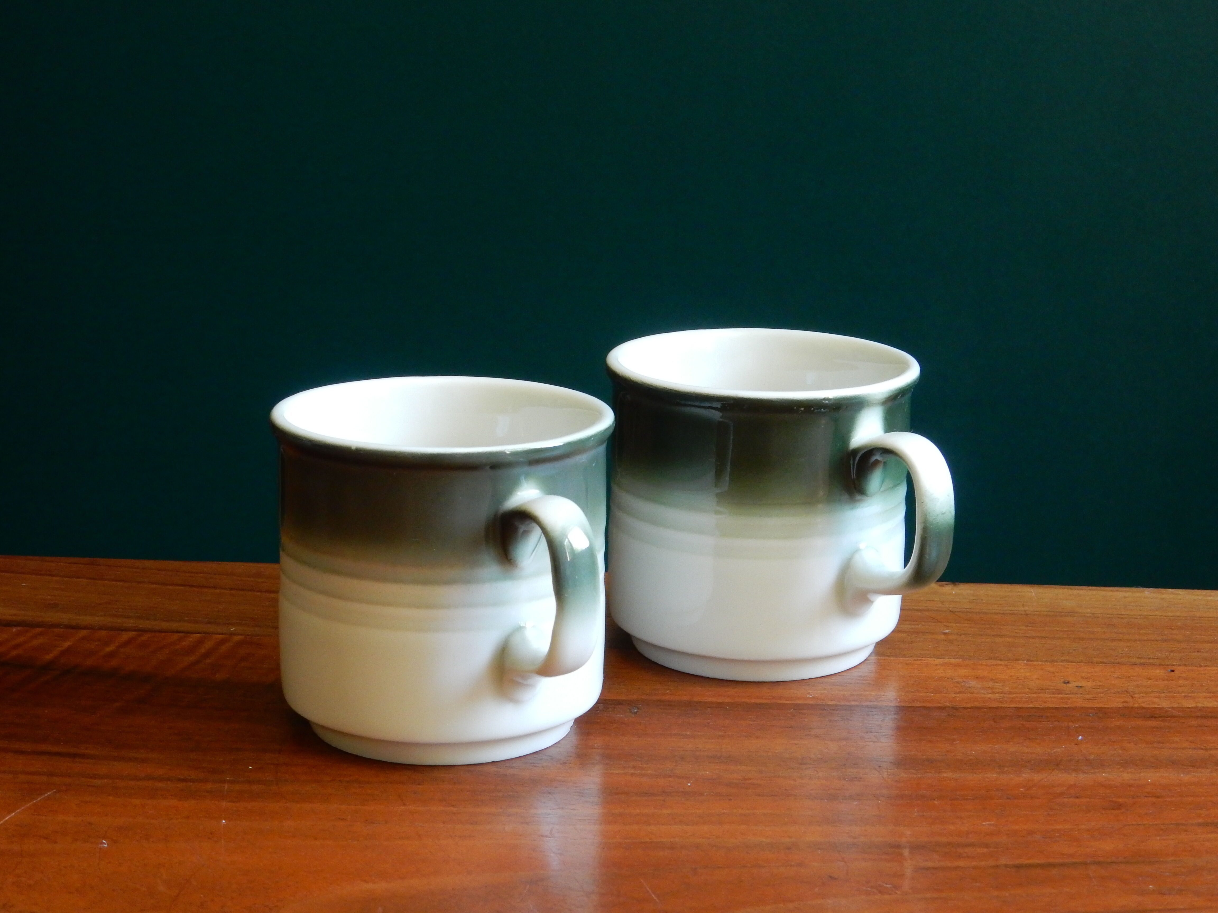 2 coffee cups SPM Walküre Porzellan Bayreuth