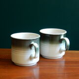 2 coffee cups SPM Walküre Porzellan Bayreuth