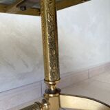 Coffee table on marble
