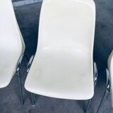 Orly Stacking Chairs by Bruno Pollak for Solo, Germany, 1979, Set of 8