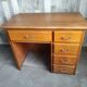 Wooden children's desk around the 60s-70s