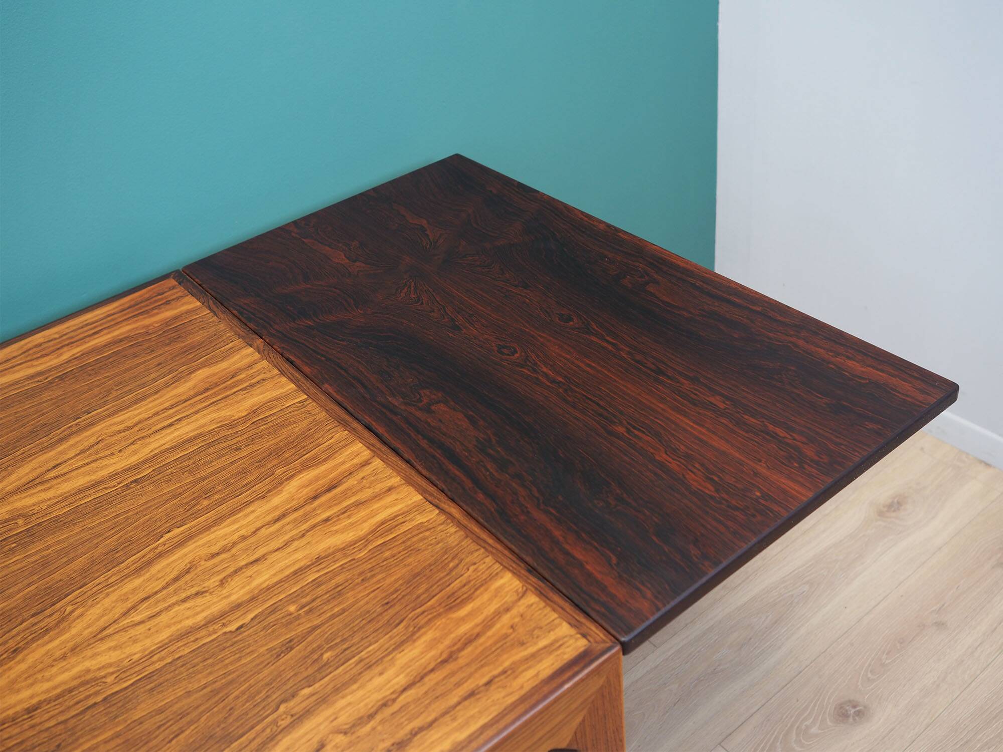 Rosewood table, Danish design, 1960s, designer: Poul Hundevad & Kai Winding
