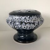 Pique fleurs en grès flammé vintage