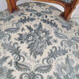 Paire de fauteuils style Louis XV Cabriolet ancien