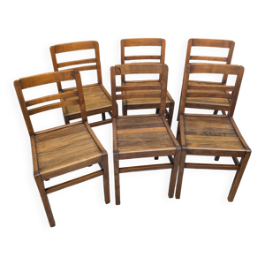 Ensemble de 6 chaises - reconstruction