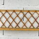 Wall rattan shelf