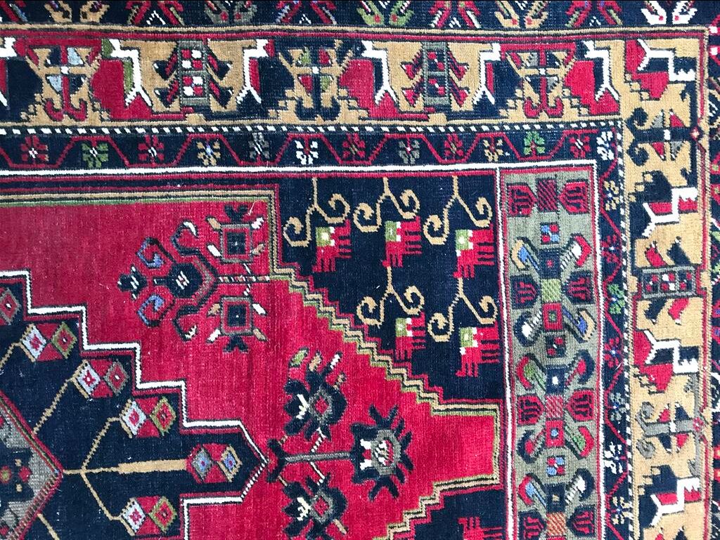 Oriental Turkey Anatolia rug handmade 121x248cm