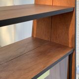 Vintage Alta 1950s glass-fronted bookcase