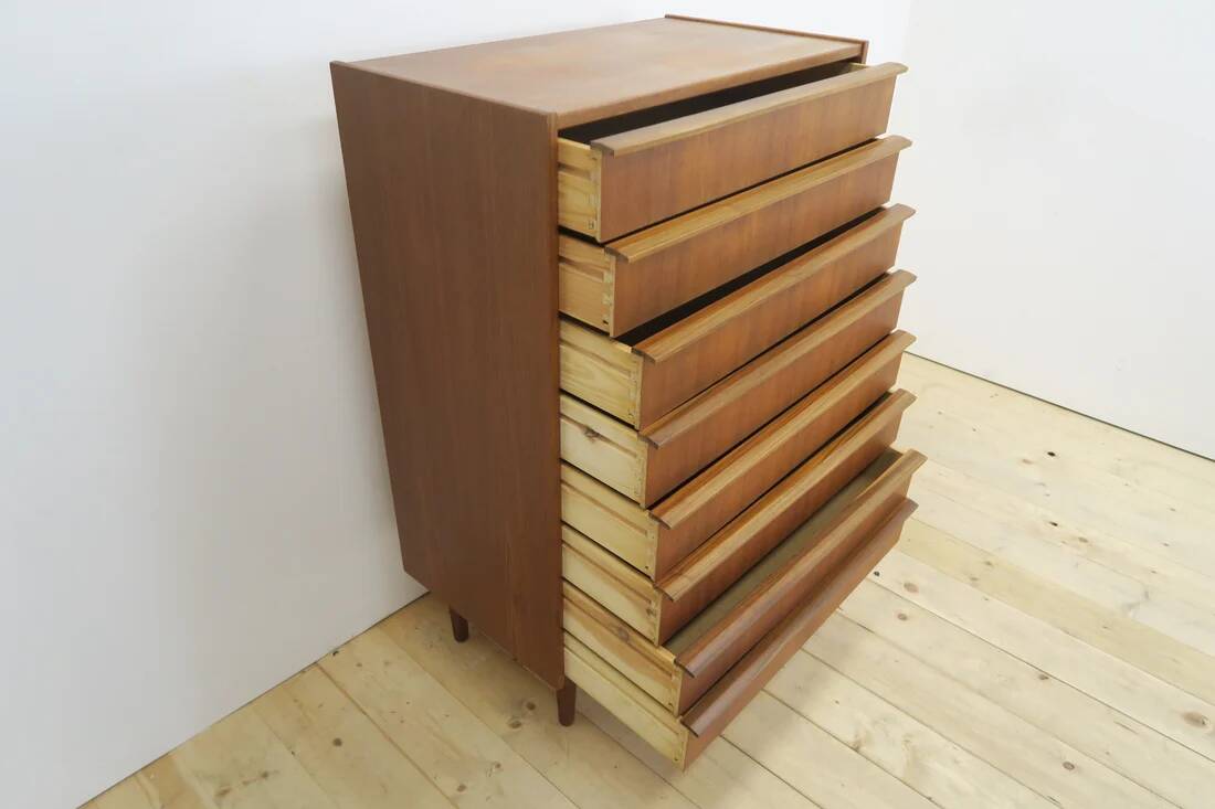 Commode en teck, Danemark 1960