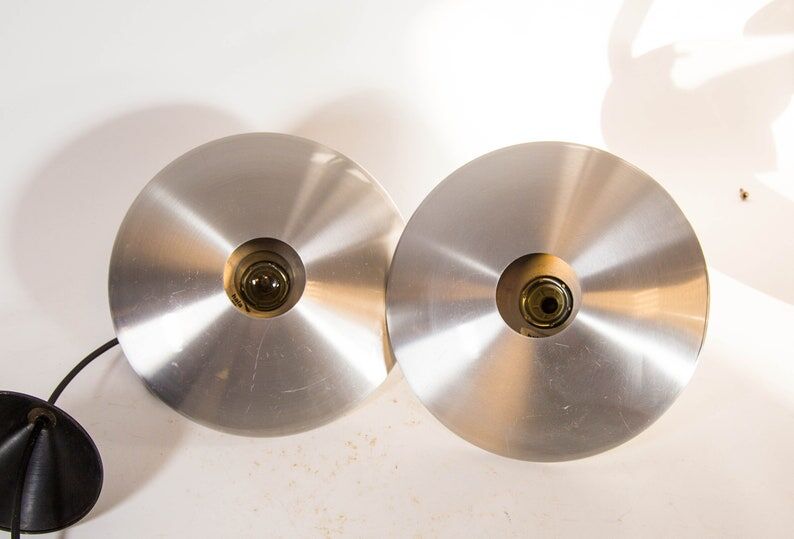 Classic UFO ceiling lamp in vintage brushed aluminum Hala Zeist