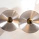 Classic UFO ceiling lamp in vintage brushed aluminum Hala Zeist