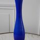 Electric blue opaline vase Klein 30s-40s