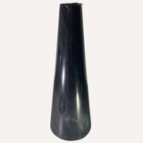 Black marble geometric organic shaped coffee table by Casigliani, Italy 1970s
