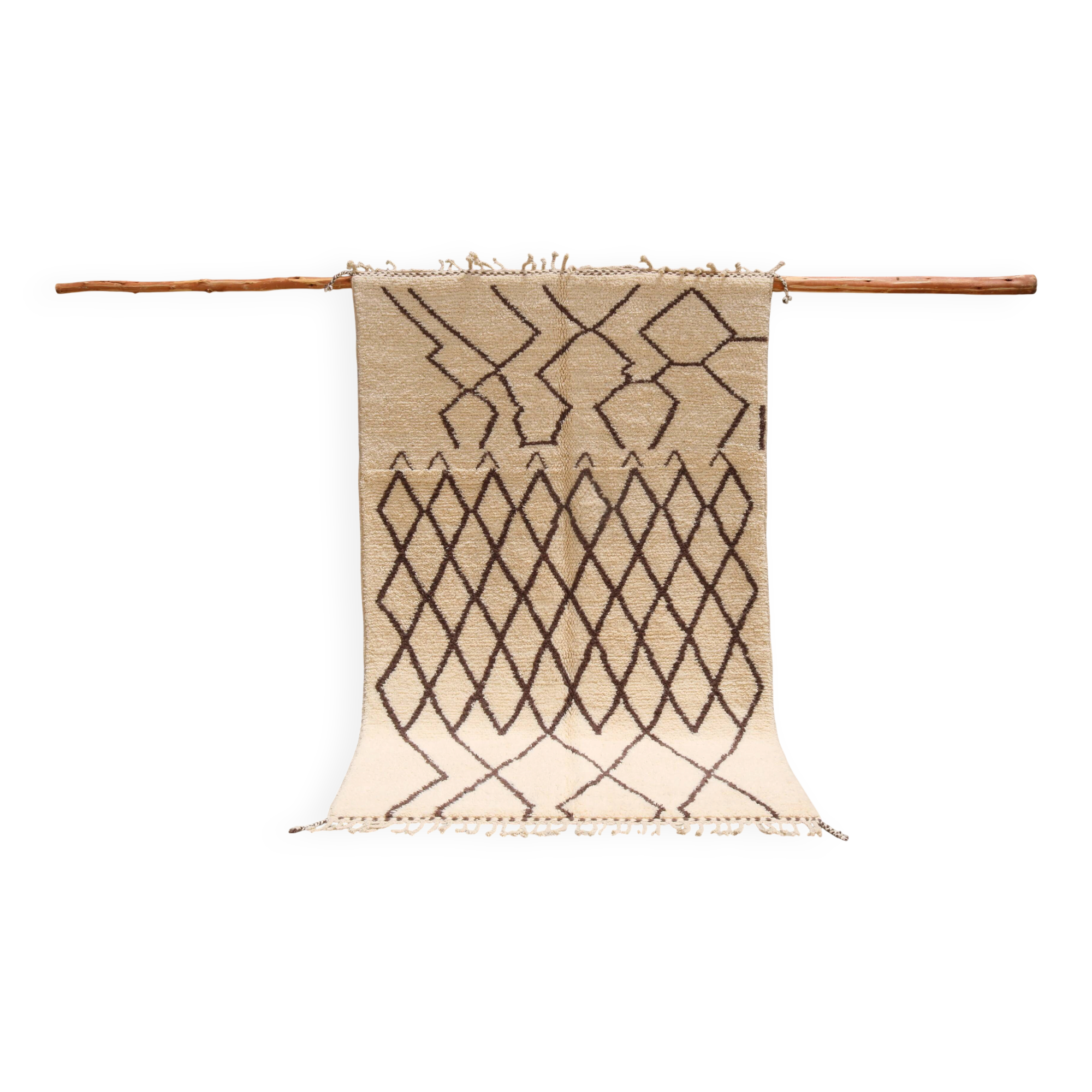 Beni Ouarain rug, 250 x 155 cm - AZ854