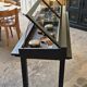 Antique display cabinet on legs