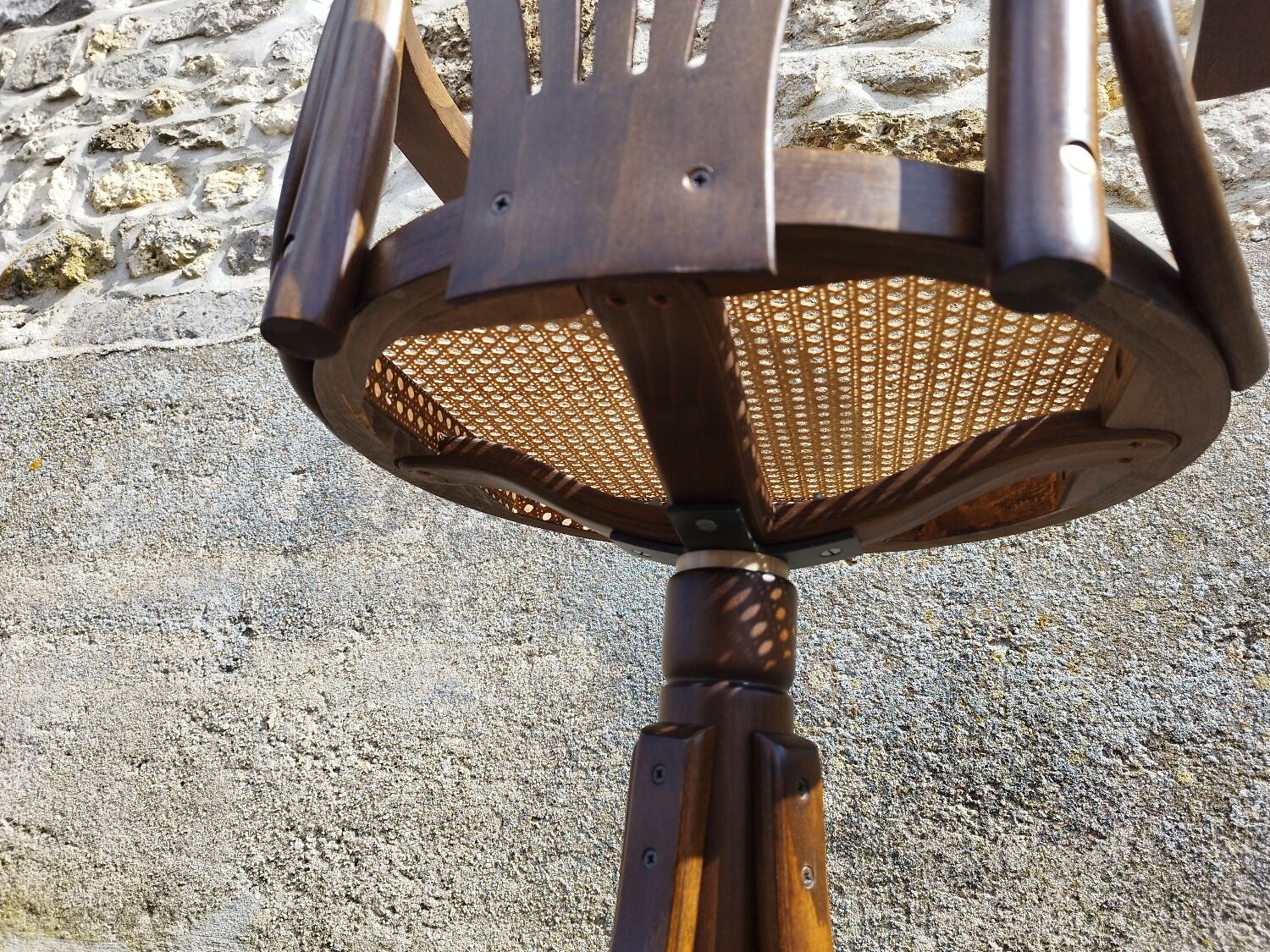 Swivel office chair bentwood and canning