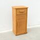 Meuble d'appoint en rotin, 1980