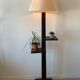Wooden floor lamp 30s