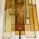 Pair of pressed glass sconces by Svend Aage Holm Sorensen (Denmark 1960)