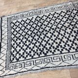 Handmade wool Berber rug 340 X 120 CM
