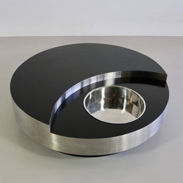 Table basse TRG  Willy Rizzo