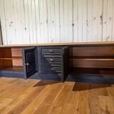 Low sideboard restored in the trade furniture style