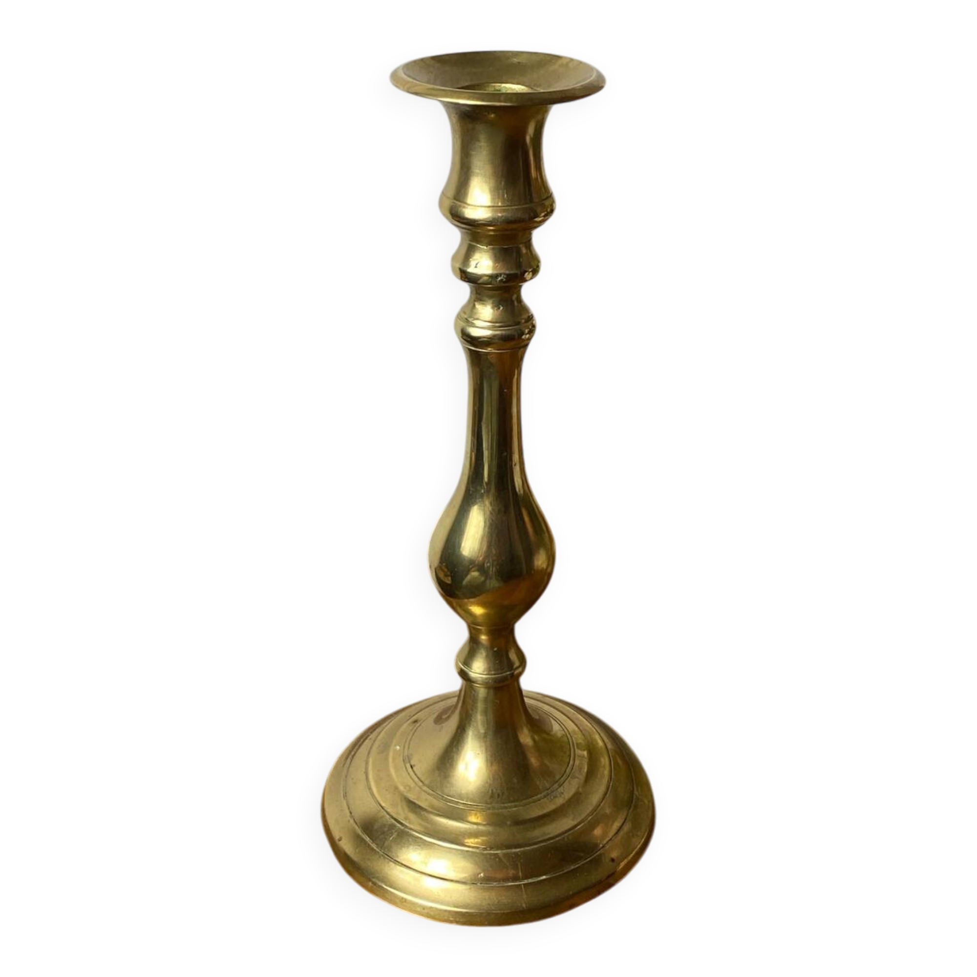 Brass candle holder