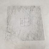 Italian Carrara Marble Coffee Table, 1990's