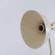 Modern Italian Table Lamp in Brass and Metal, Stilnovo Style