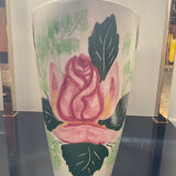 Vintage ceramic vase from Vallauris signed