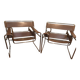 Wassily armchairs by Marcel Breuer