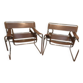 Wassily armchairs by Marcel Breuer