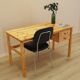 Bureau en pin danois avec plateau réglable, années 1990