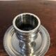 Silver-plated table candlestick