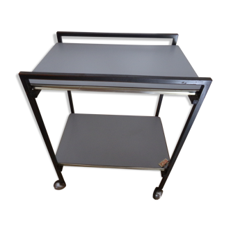 Formica and metal wheeled dessert