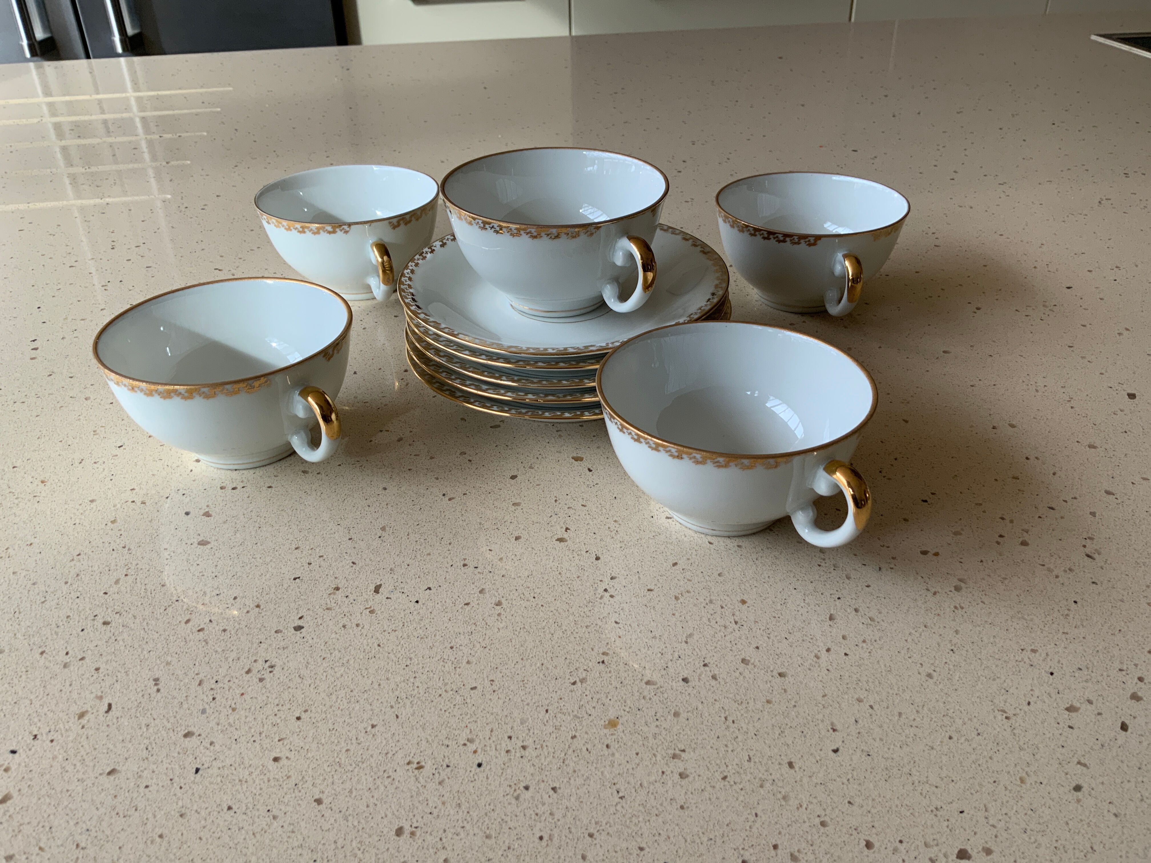 Porcelain coffee cups
