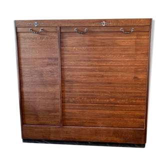 Meuble à rideaux années 50