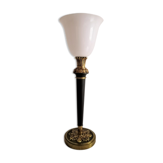 Lampe en bronze de style empire