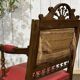 Breton armchair and its footrest from the 1930s.