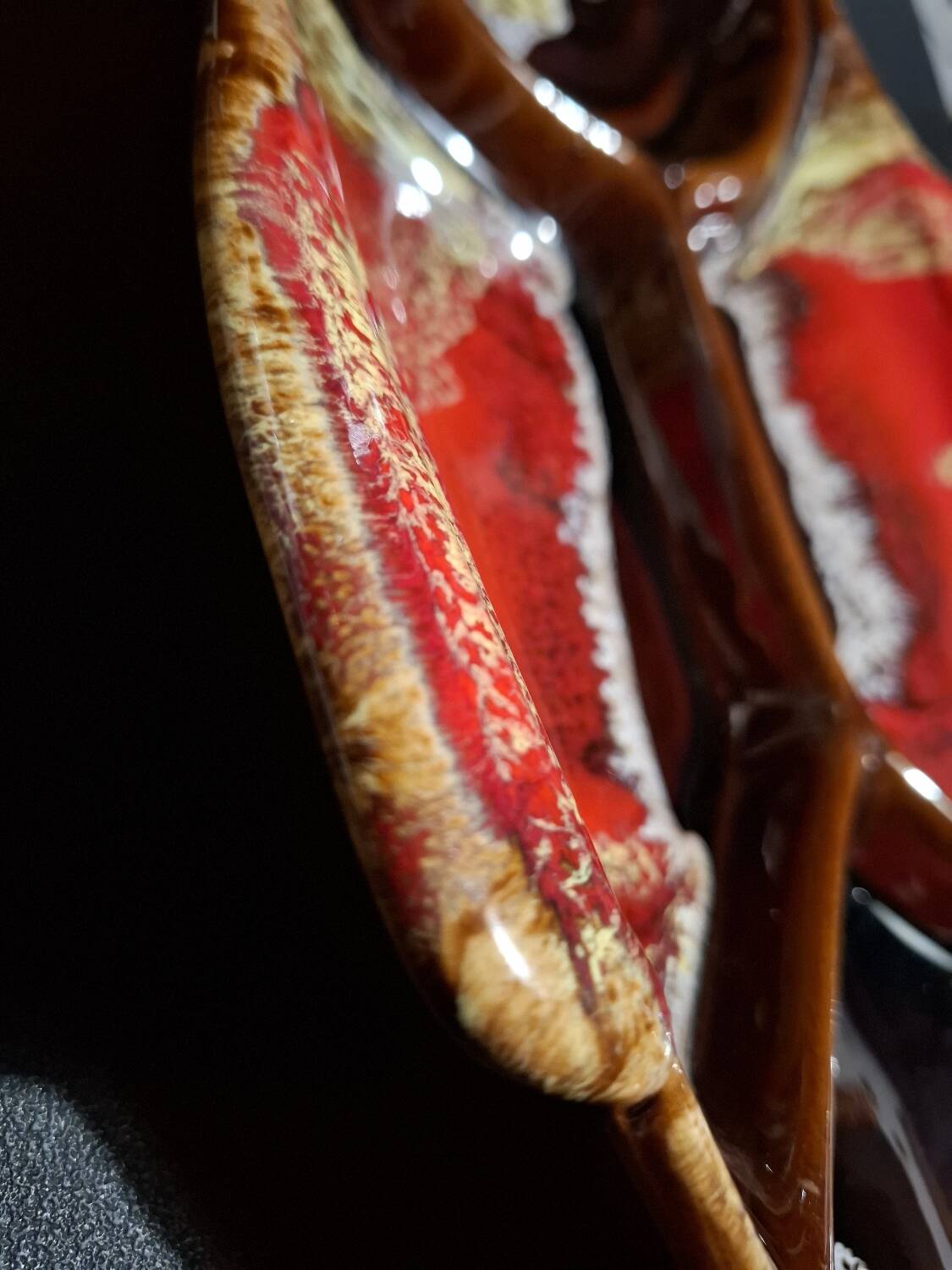 Vintage compartment plate Vallauris