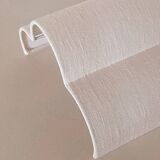 Paire d’appliques murales lin écru