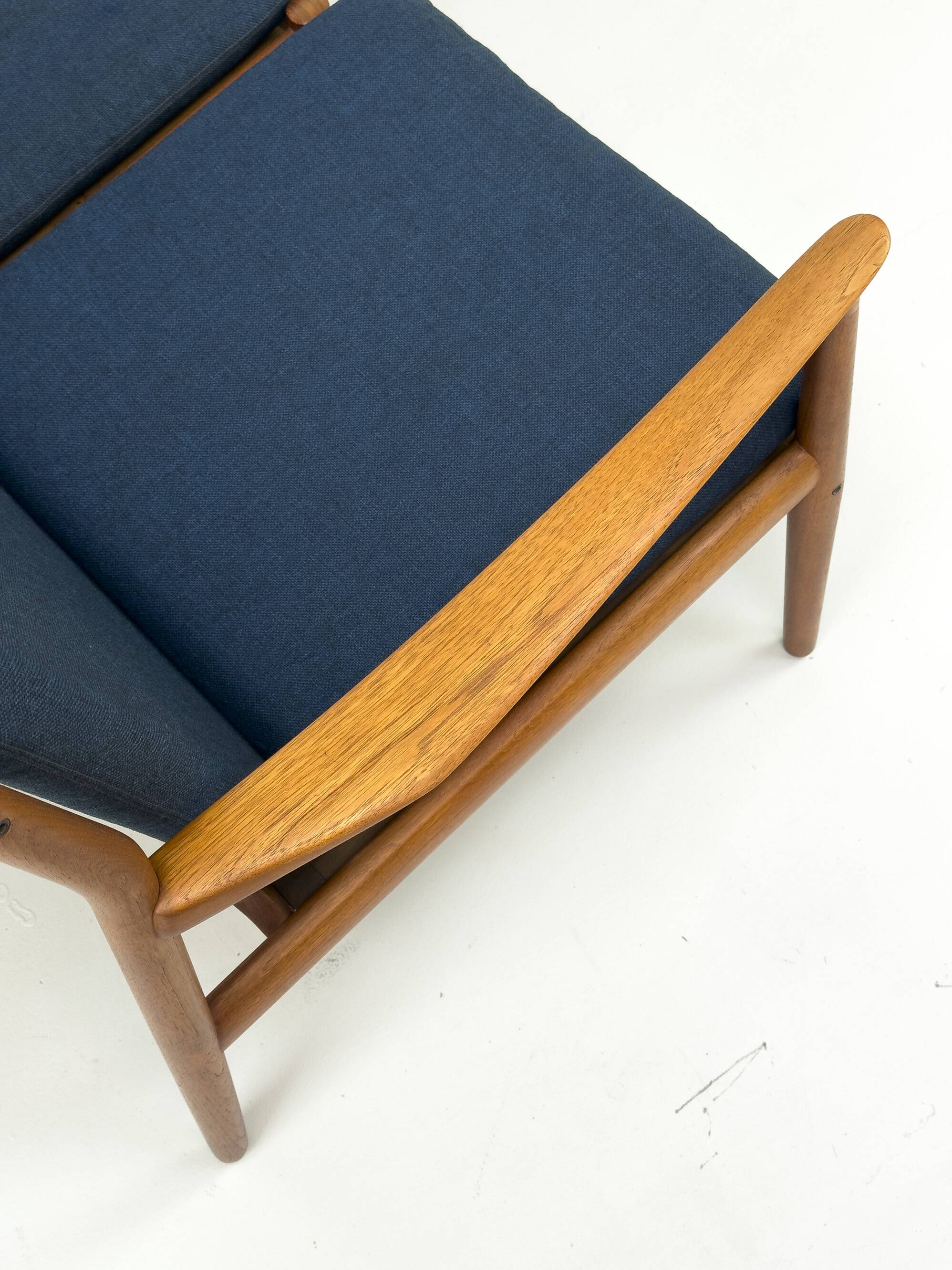 Danish Teak Lounge Sofa by Svend Aage Eriksen for Glostrup, 1960s