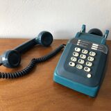 Vintage Socotel phone blue