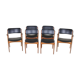 Ensemble de six chaises danoises c1960