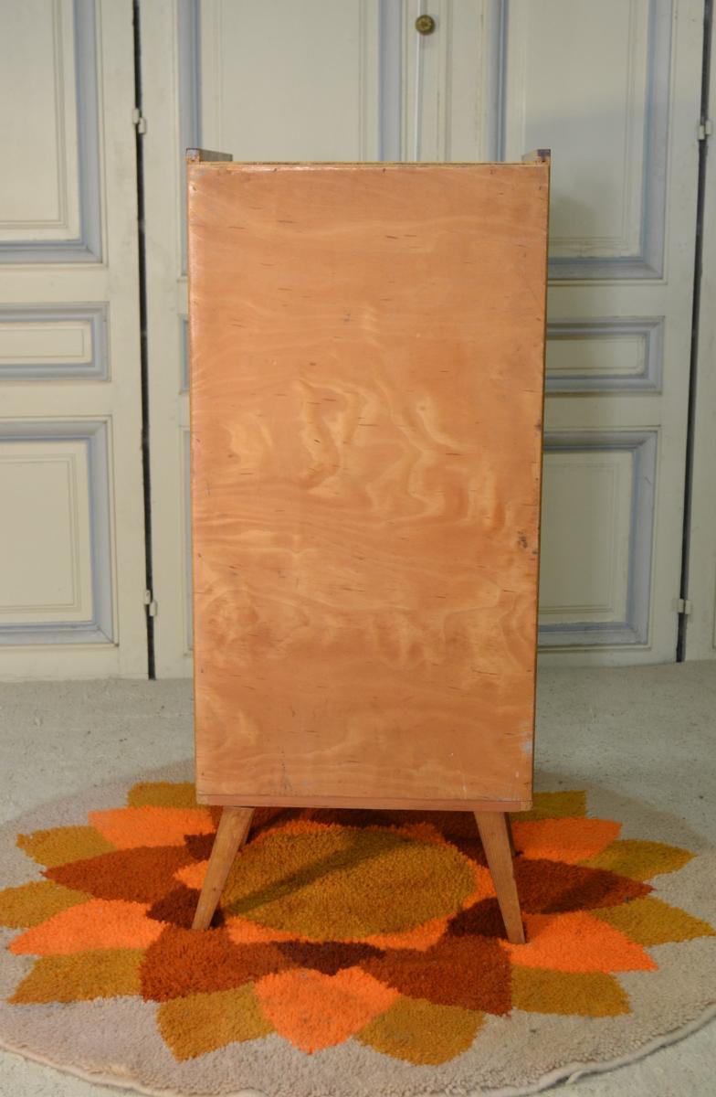 Chest in oak in the 1960s