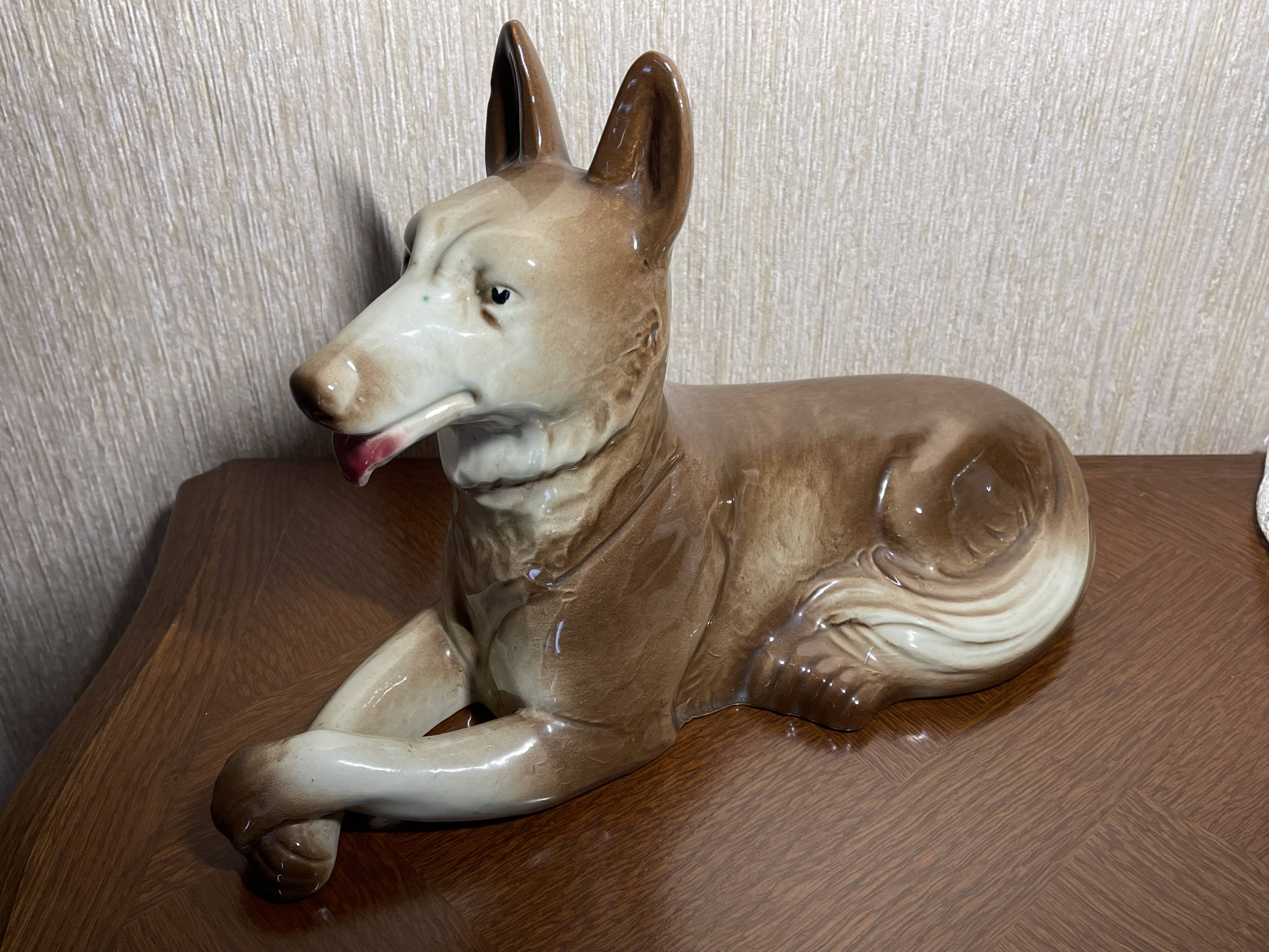 Ceramic dog