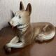 Ceramic dog